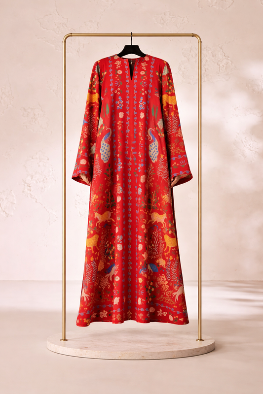 Red kaftan Shirt