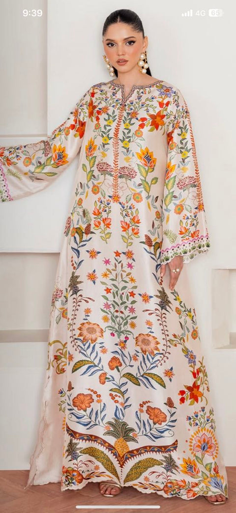 White Kaftan Shirt