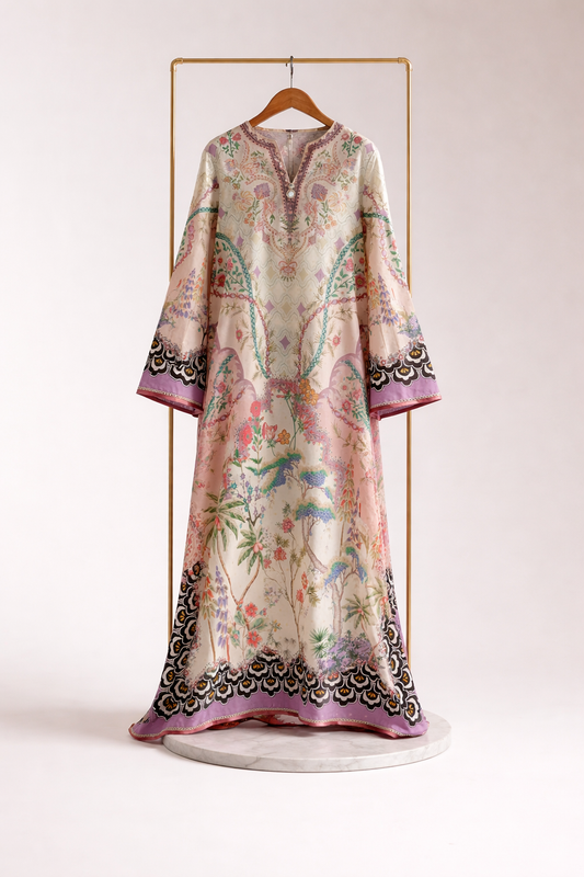 Pinkish  kaftan Shir