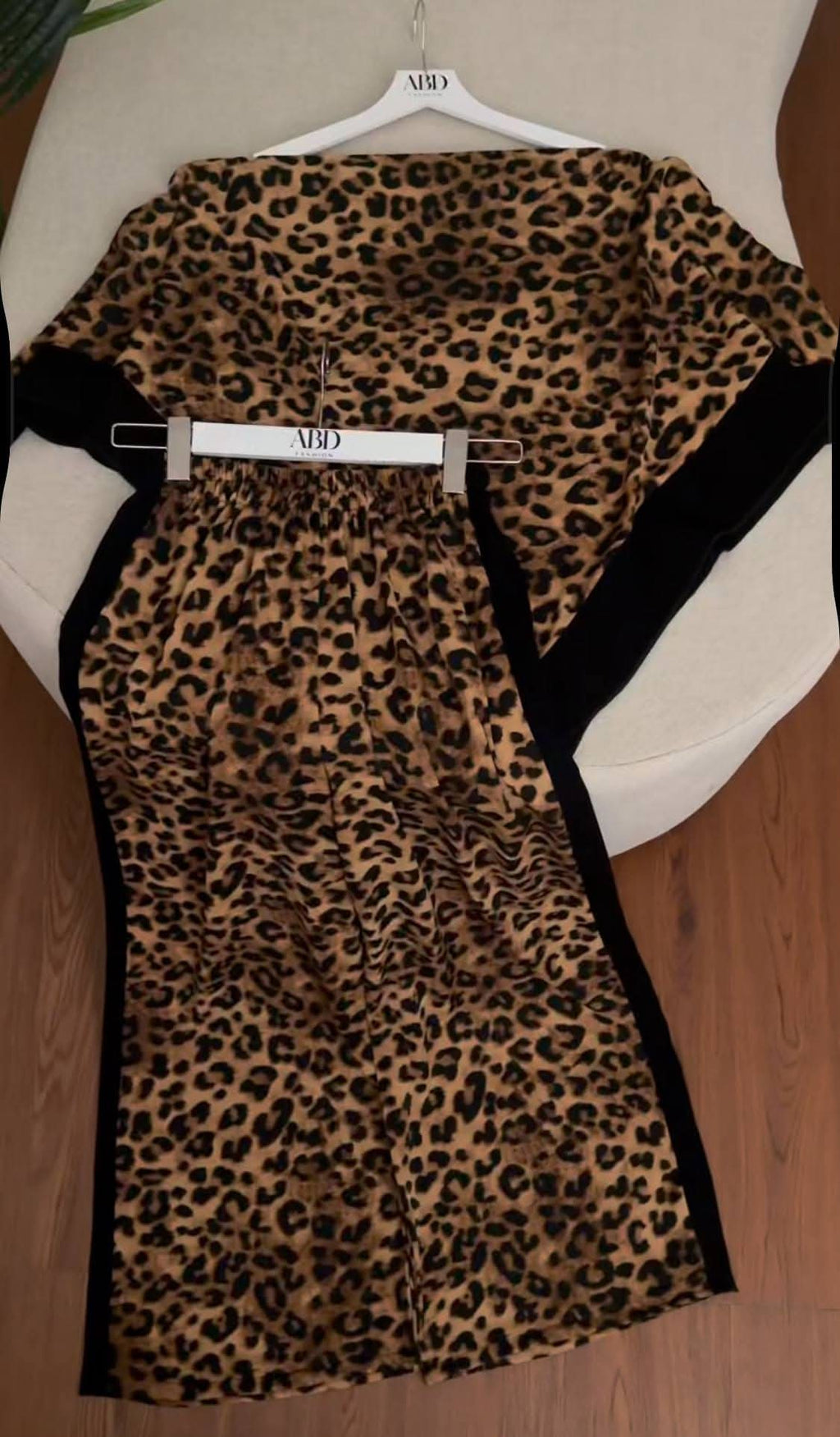 Cheetah Print scarf set