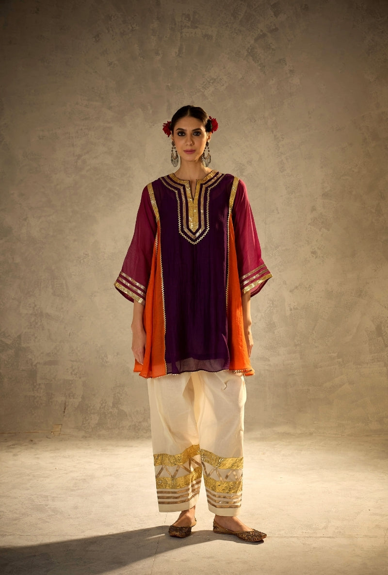 Kareena Kapoor Set Orange Purple