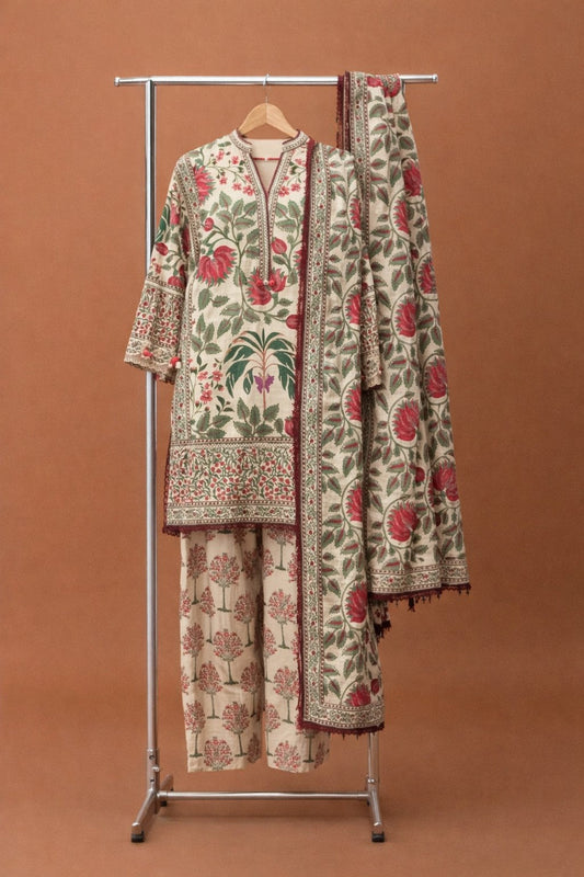Floral Shalwar Set