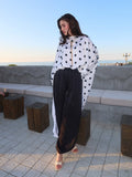 Polka Dots kaftan with Balloon Pants Set