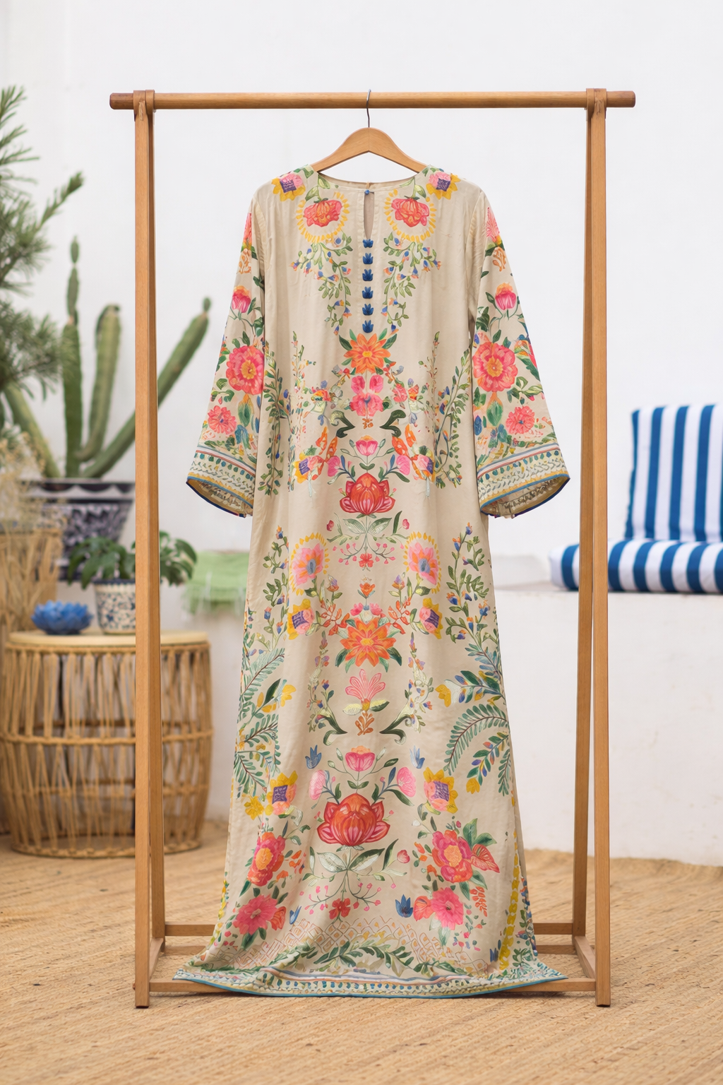 Florist Kaftan Shirt (printed only)