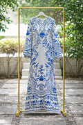 Blue Kaftan Shirt (printed only)