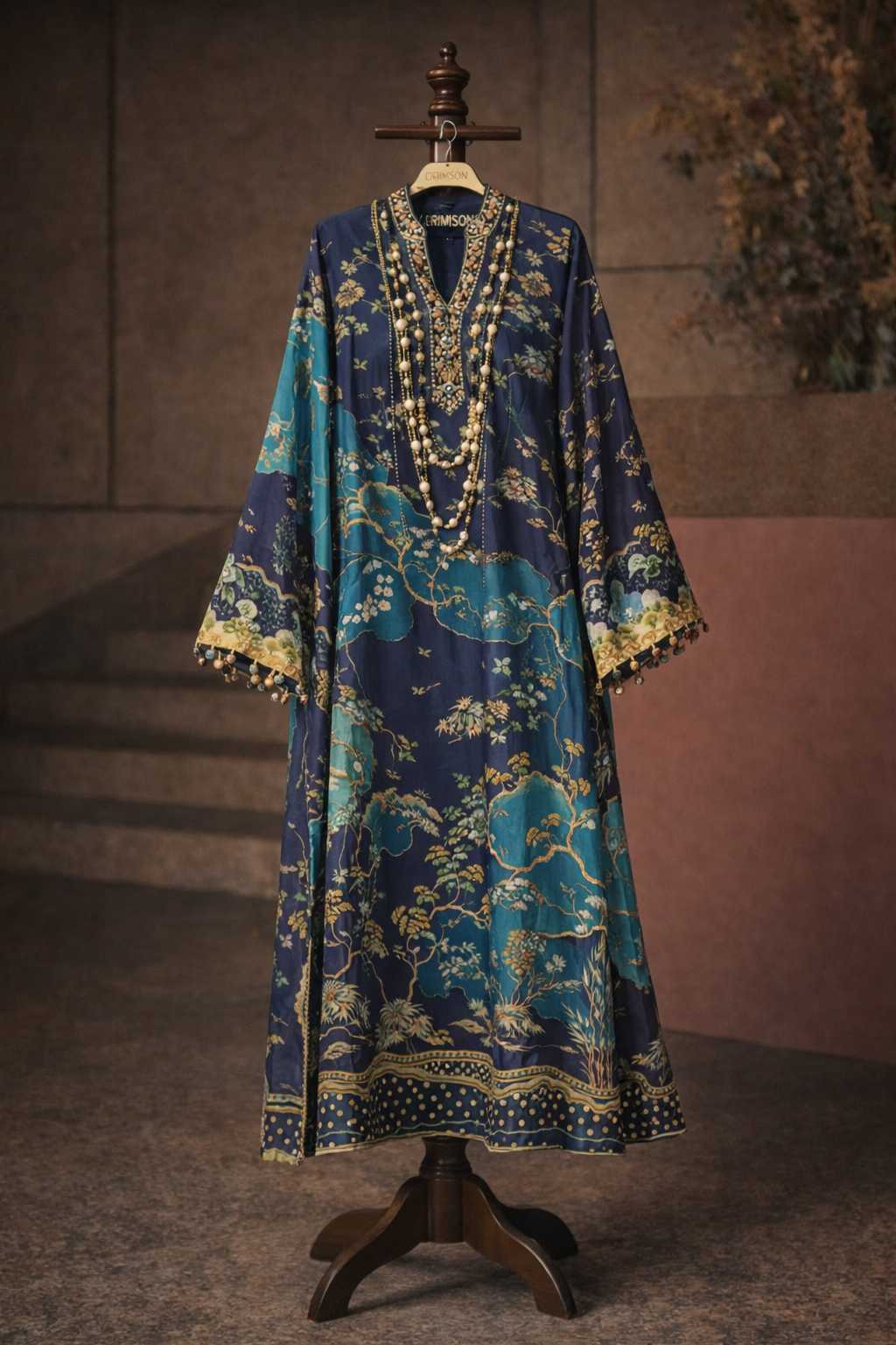 Blue  kaftan Shirt