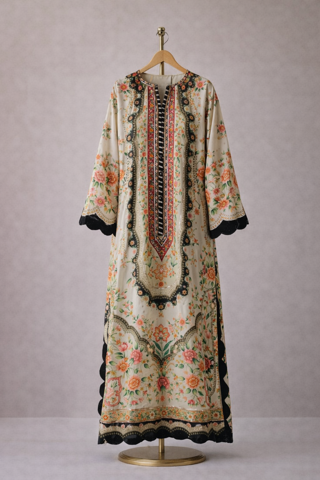 Floral Kaftan Shirt