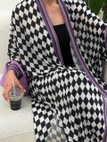 Geometric purple Abayae