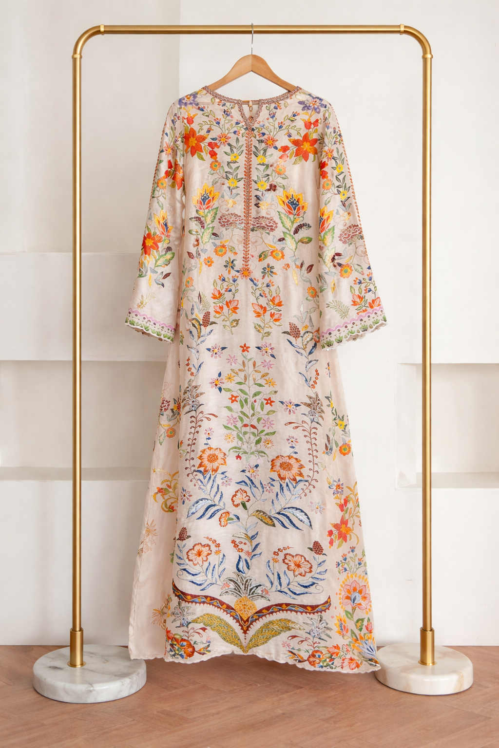 White kaftan Shirt
