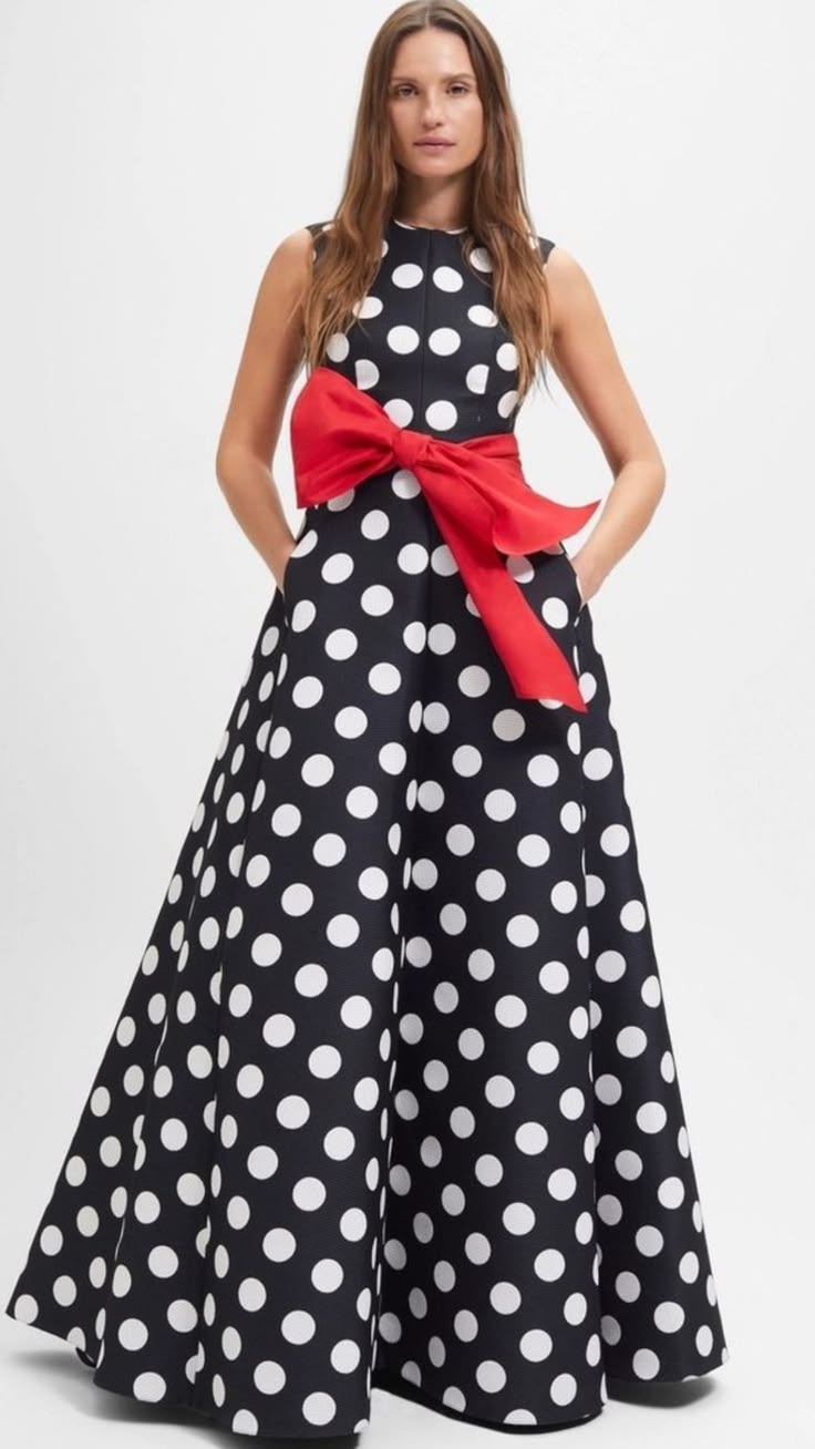 Black Polka Dots Frock