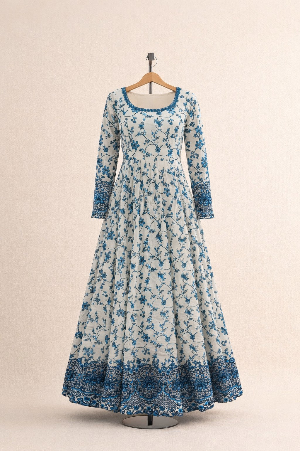 Blue hania Frock set