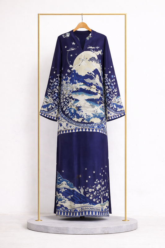 Back to moon Kaftan Shirt