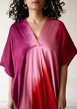 Tiedye Kaftan Pink HLK-0040